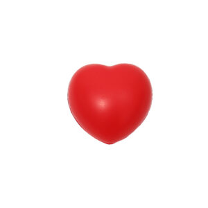 Custom Heart Shape PU Foam Stress Ball - Promotional Gift