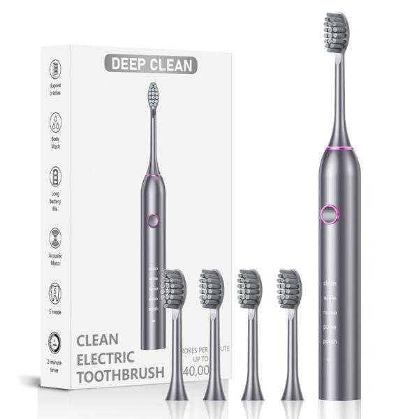 Magnetic Levitation Sonic Toothbrush - Soft Bristle, Clean Charging