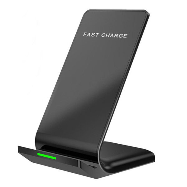 15W Wireless Charger Stand - Fast Charging Dock with LED