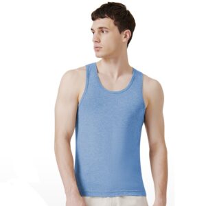 Men's White Gym Tank Tops - Training Singlet Vests