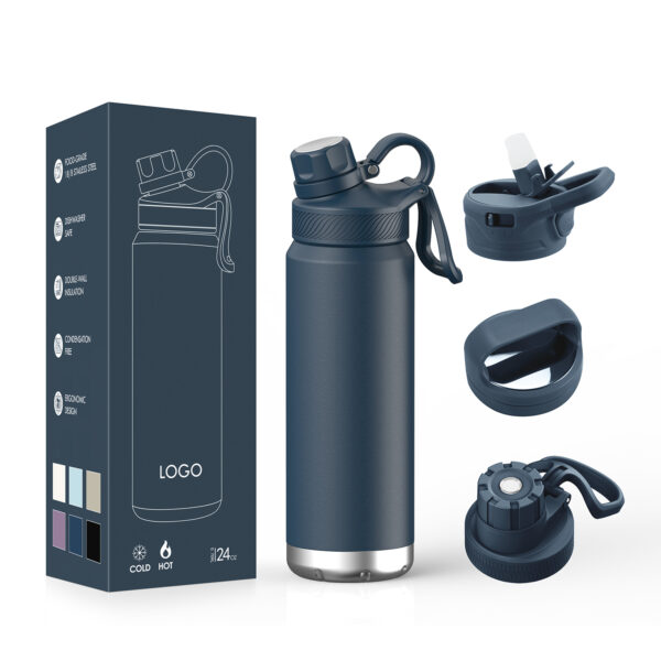 Eco Vacuum Insulated Stainless Steel Water Bottle