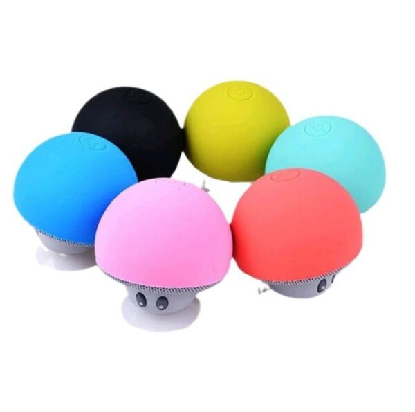 Mini Wireless Speaker - Silicone, 3W, Super Bass, Suction Cup - Image 5