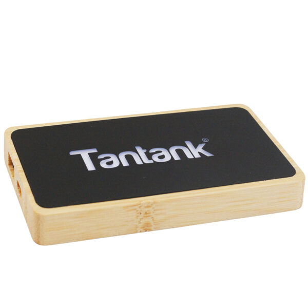 Logo Light Bamboo Charger - New Style Wireless Phone Charger - Image 4