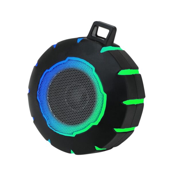 speakers with led light music player subwoofer Aluminum mini led speaker - Image 2