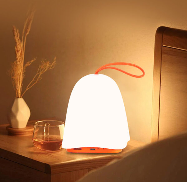 Wireless Mini Bluetooth Speaker - LED Night Light, Outdoor Use - Image 3