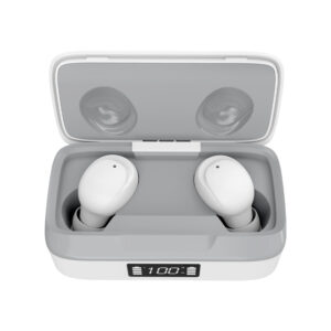Wireless BT Headset - Long Battery Life, Ear-mounted Digital Display