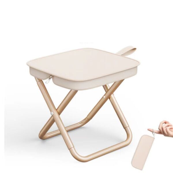 Portable Folding Chair - Outdoor, Stainless Steel, Camping, Fishing - Image 3