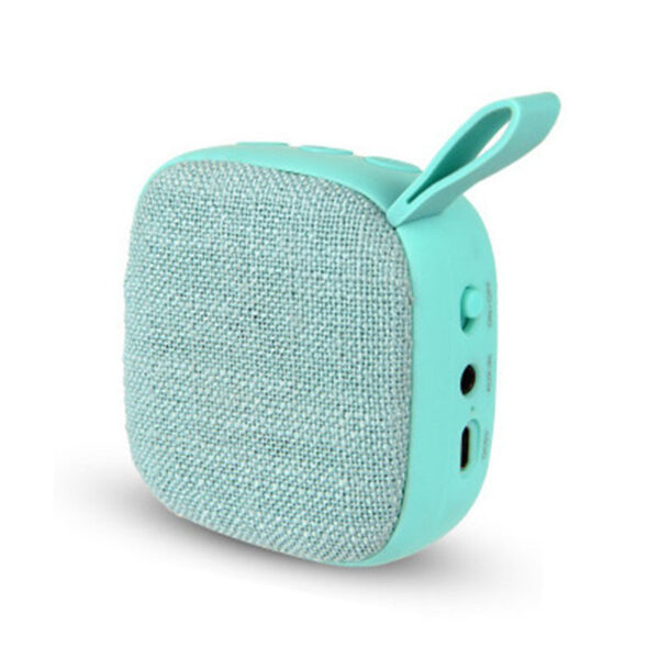 Mini Fabric Speaker - Wireless Stereo Woofer, AUX Support - Image 2