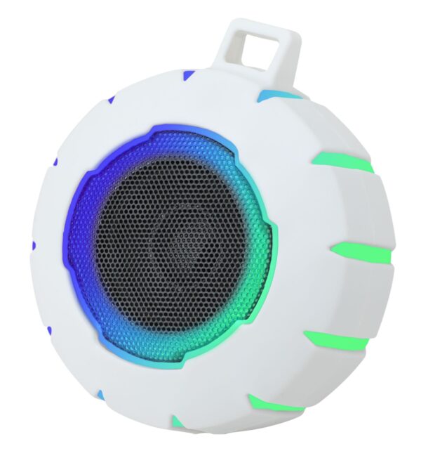 speakers with led light music player subwoofer Aluminum mini led speaker - Image 3