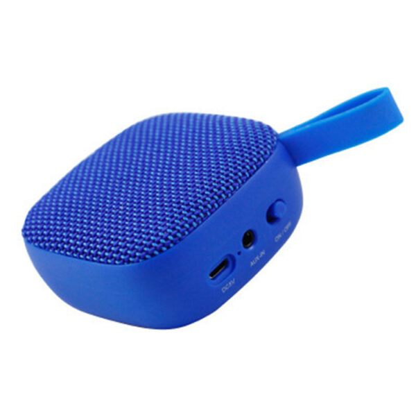 Mini Fabric Speaker - Wireless Stereo Woofer, AUX Support - Image 4