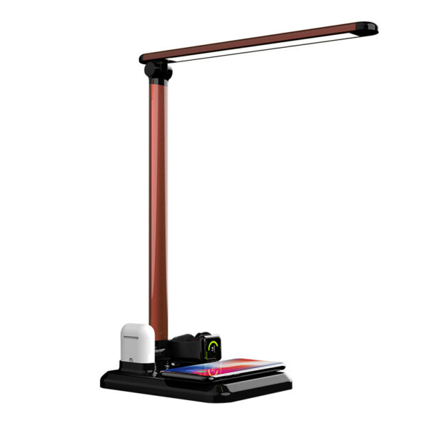 Foldable Dimmable USB LED Lamp - Modern Bedside Wireless - Image 2