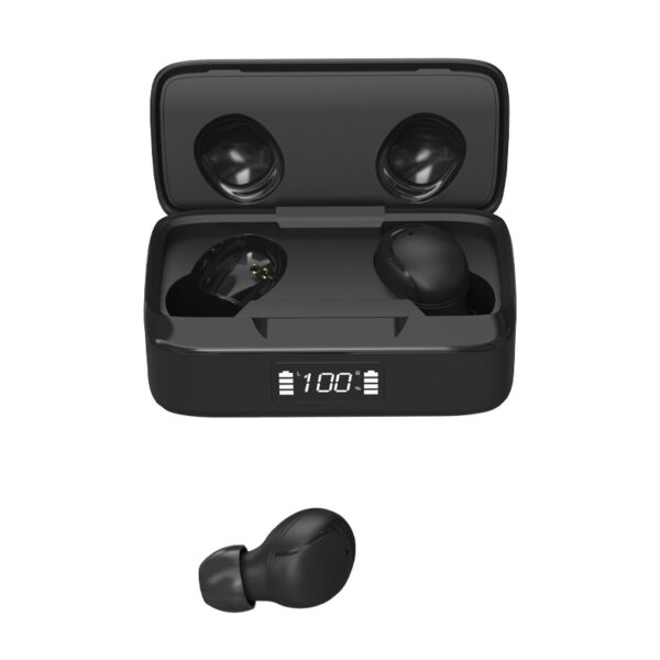 Wireless BT Headset - Long Battery Life, Ear-mounted Digital Display - Image 4