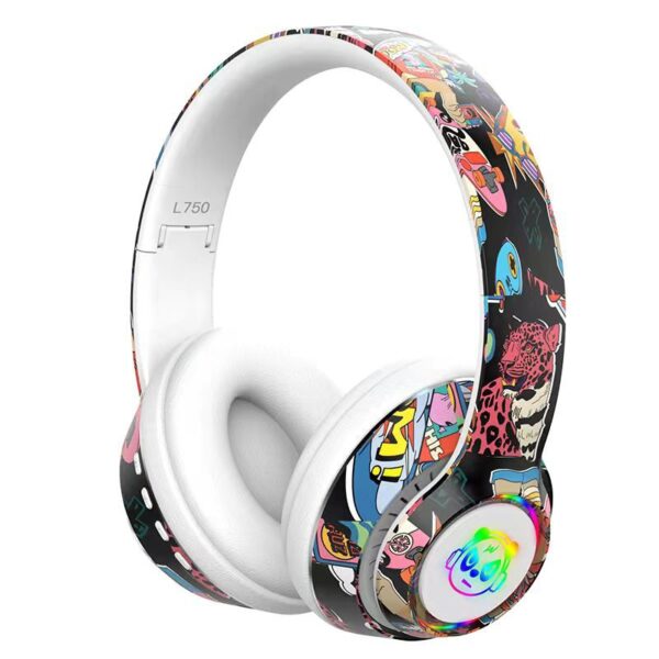 L750 3-in-1 RGB Gaming Headset - Wireless, Noise Reduction, Black - Image 2