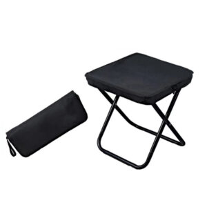 Portable Folding Chair - Outdoor, Stainless Steel, Camping, Fishing