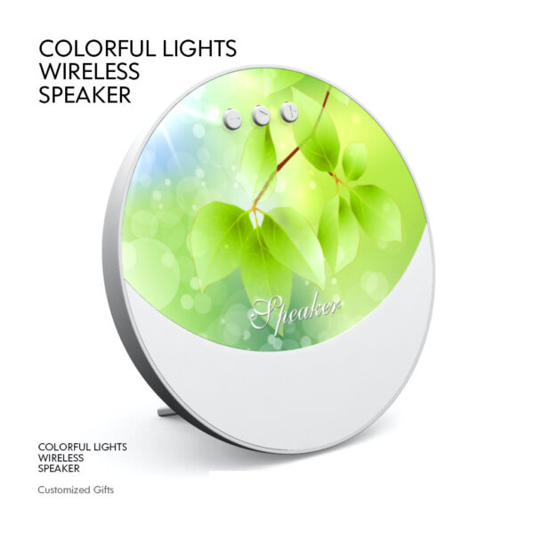 Portable Bluetooth Speaker - Smart Table Lamp, LED Light, Alarm Clock - Image 3