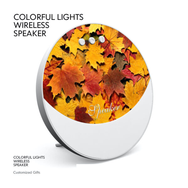 Portable Bluetooth Speaker - Smart Table Lamp, LED Light, Alarm Clock - Image 4