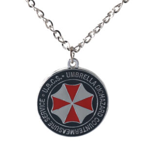 Game Series Accessories Metal Resident Evil 8 Logo Car Keychain