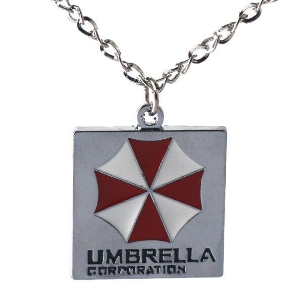 Game Series Accessories Metal Resident Evil 8 Logo Car Keychain - Image 3