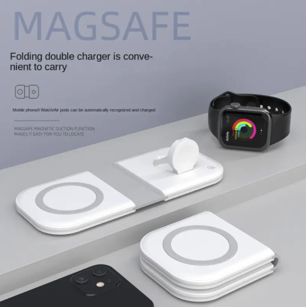 Wholesale Customization Folding Wireless Charger 15W Magnetic - Image 5