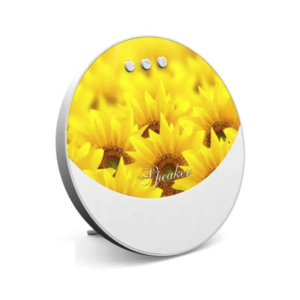 Portable Bluetooth Speaker - Smart Table Lamp, LED Light, Alarm Clock