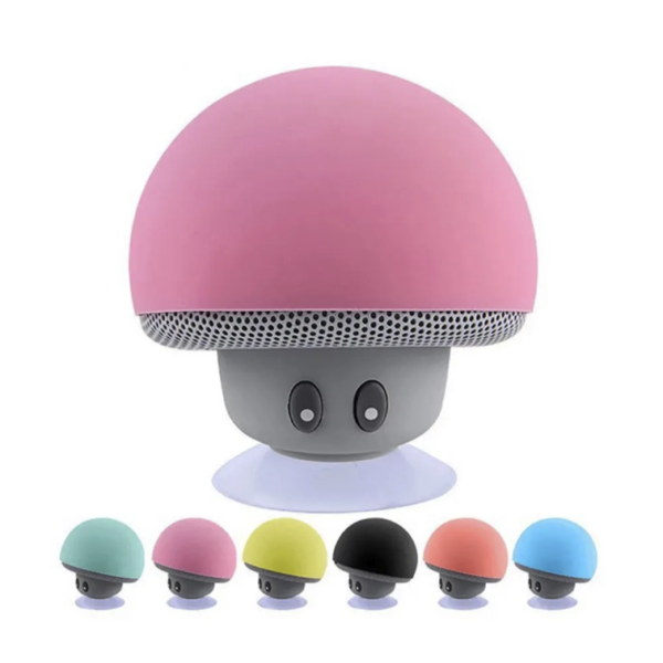 Mini Wireless Speaker - Silicone, 3W, Super Bass, Suction Cup - Image 6